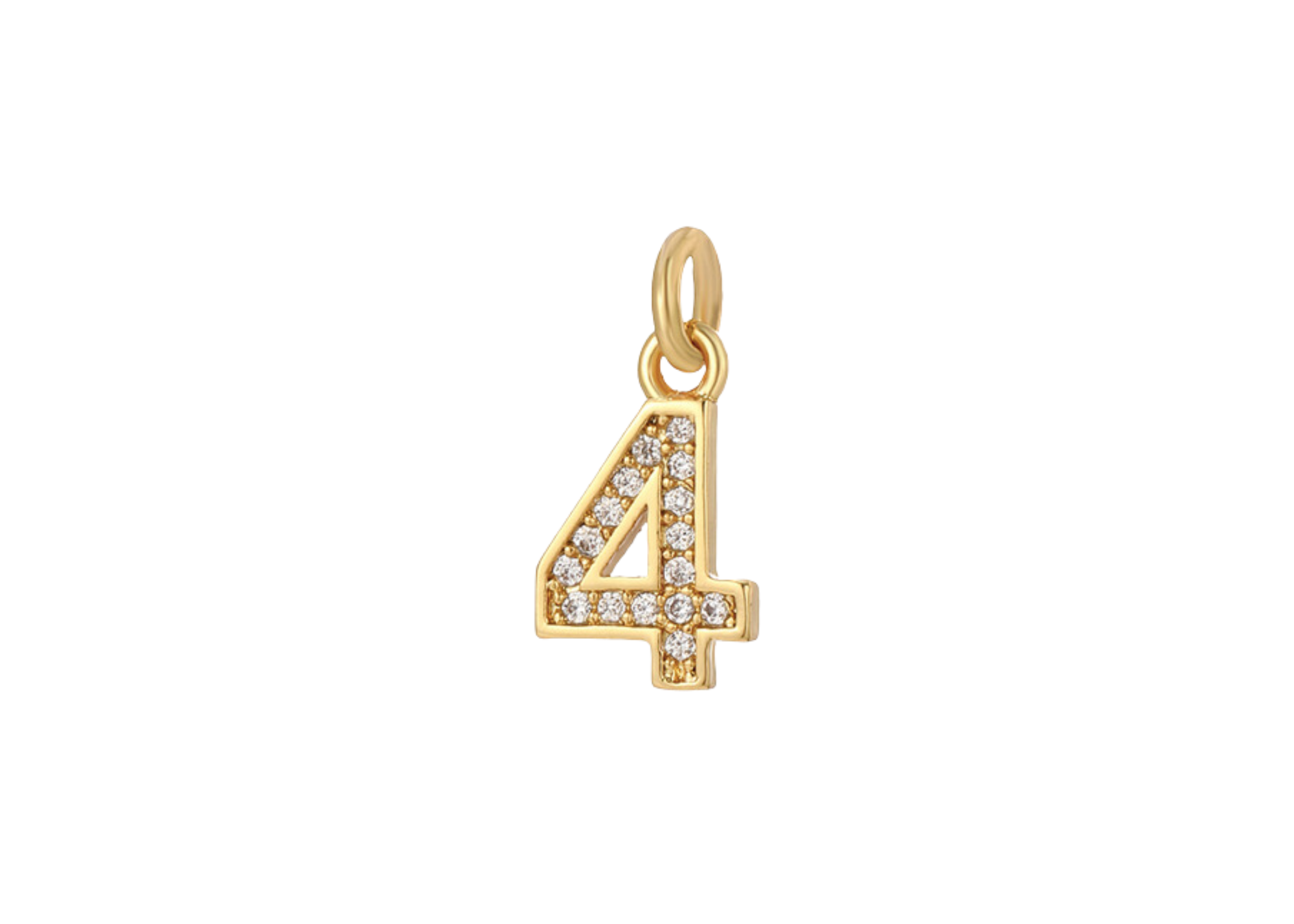 Mini Numbers Charm – Livie Jewelry