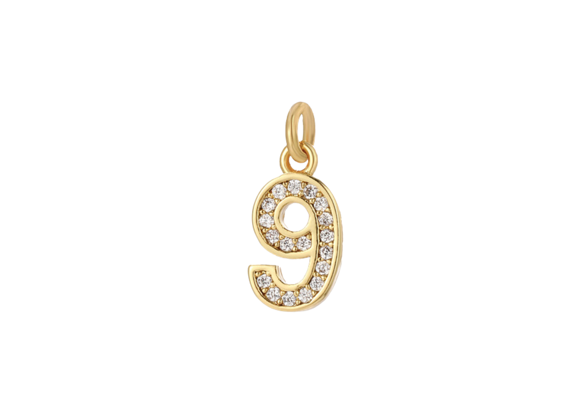 Mini Numbers Charm – Livie Jewelry