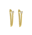 FIERCE Chain Drop Earrings