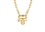 Puffy Letter Charm