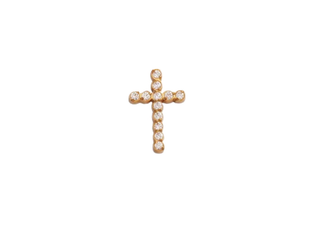 Mini Cross Charm