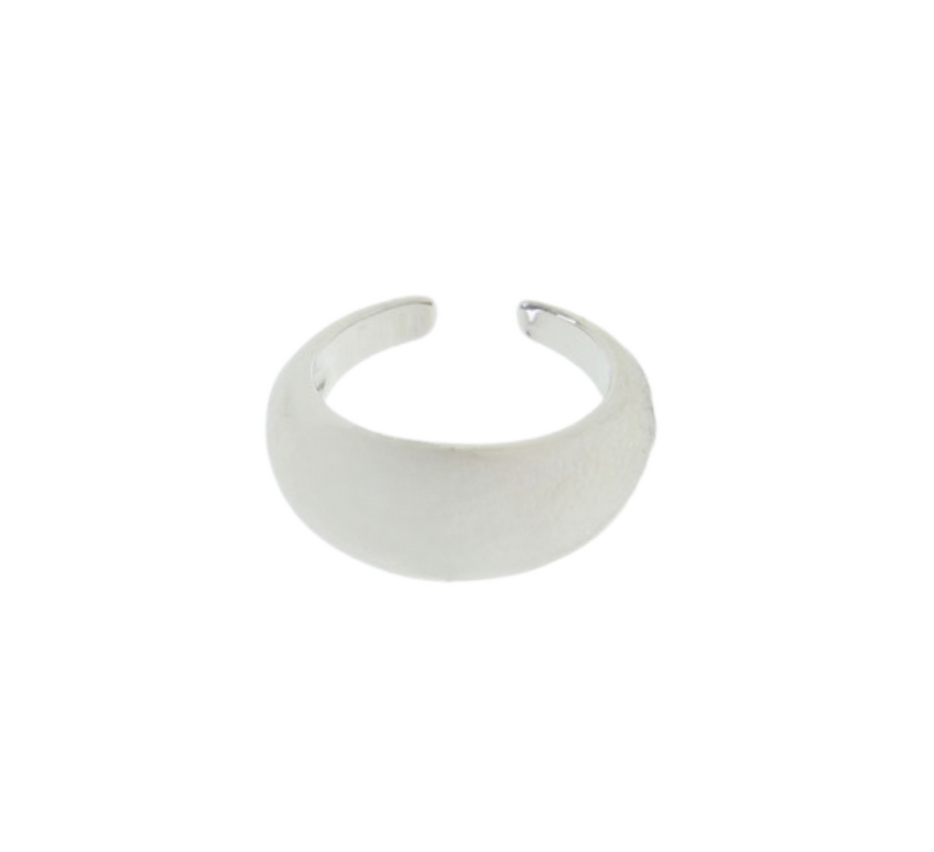 DOME Ear Cuff, Silver