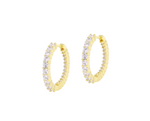 LIVIE MINI PAVE HOOP Earrings