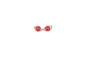 RED EVIL EYE Necklace
