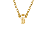 Puffy Letter Charm