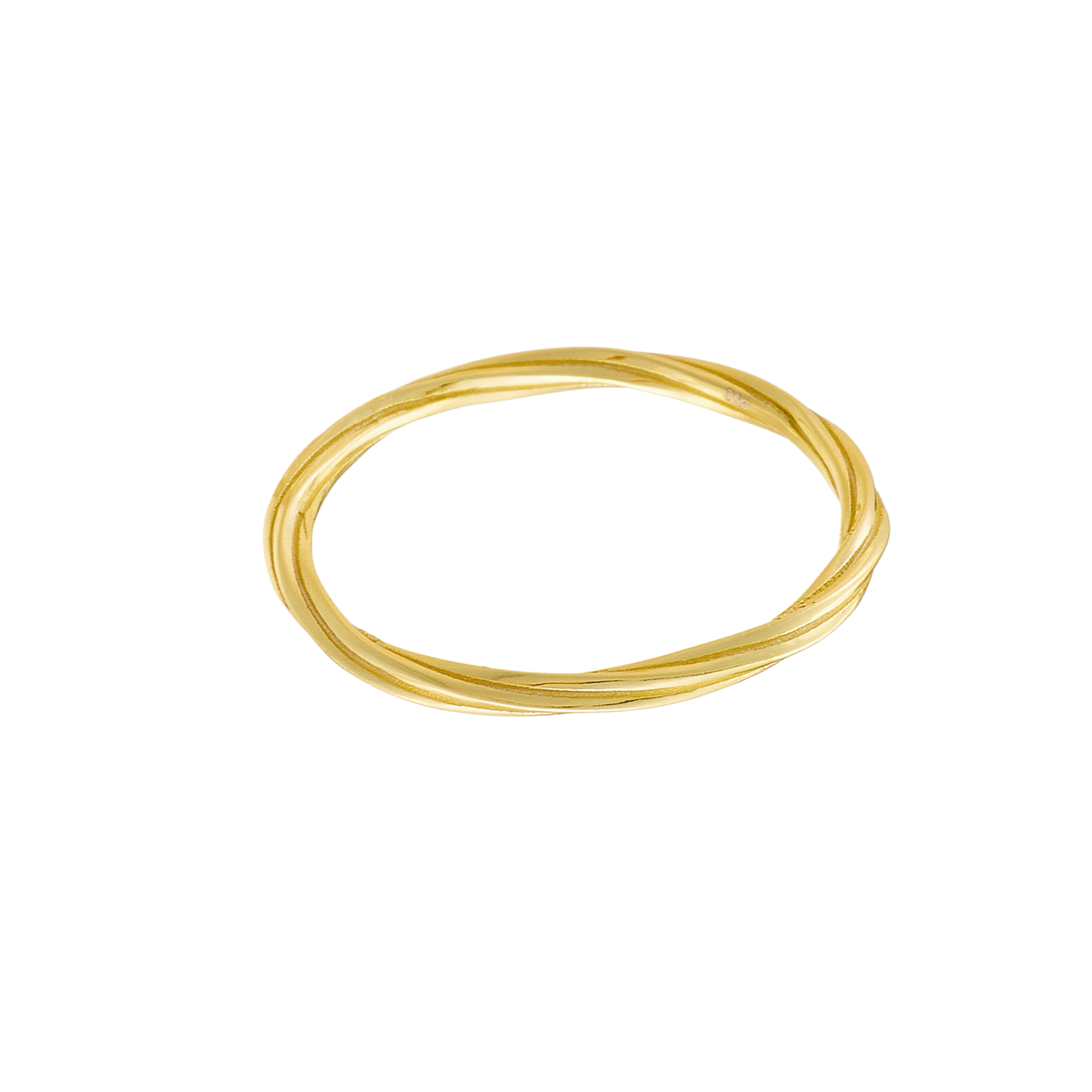 TWIST Ring, Gold
