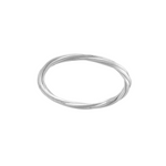 TWIST Ring, Silver