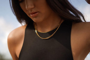 ZORA Thick Curb Chain Necklace