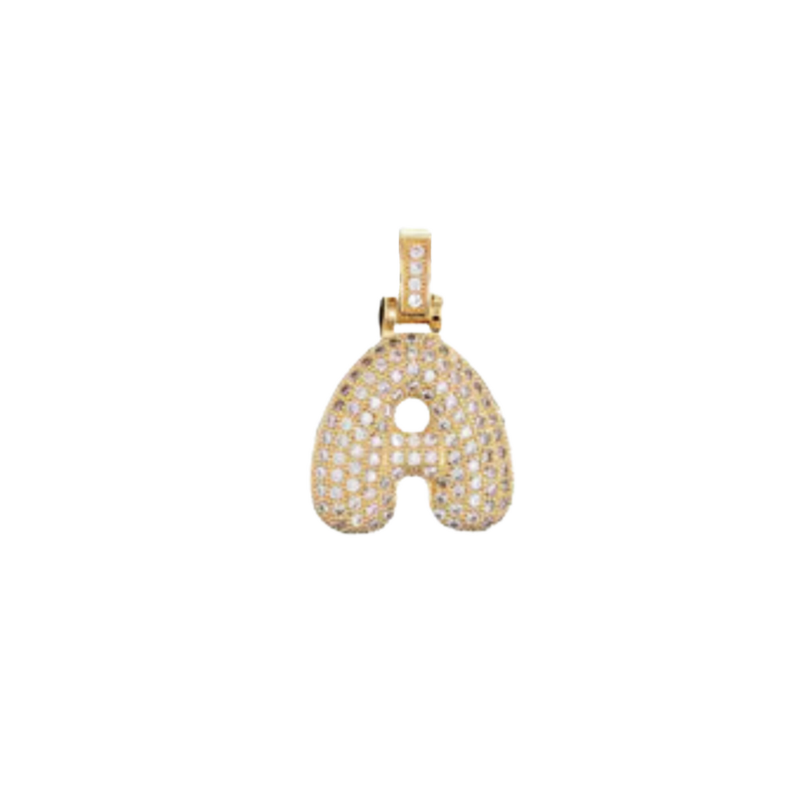 Bubble letter charm livie jewelry