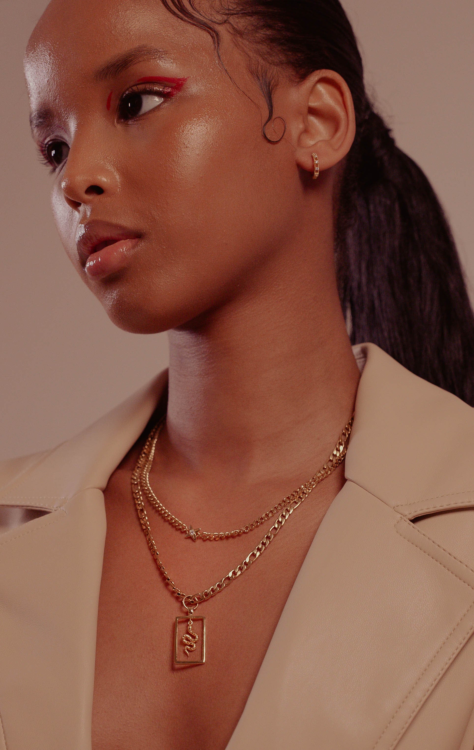 ELLIE Huggie Hoop Earrings