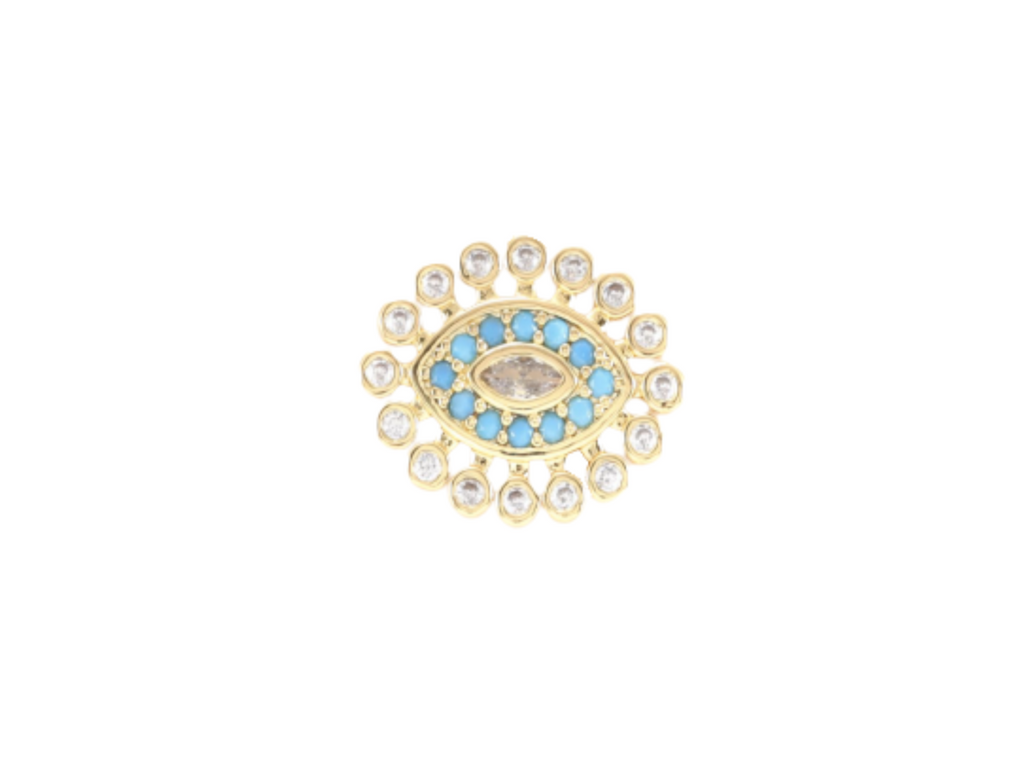 Diamond Burst Eye Charm