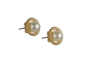 LEX Pearl Stud Earrings