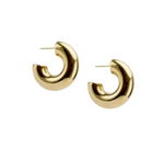 NINI Chunky Hoop Earrings, Gold
