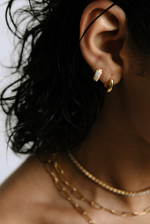 ARIA Huggie Hoop Earrings