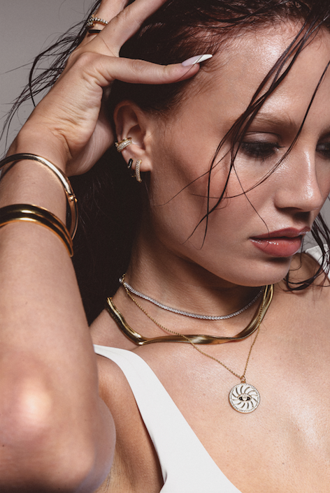 Thick herringbone 2025 chain silver